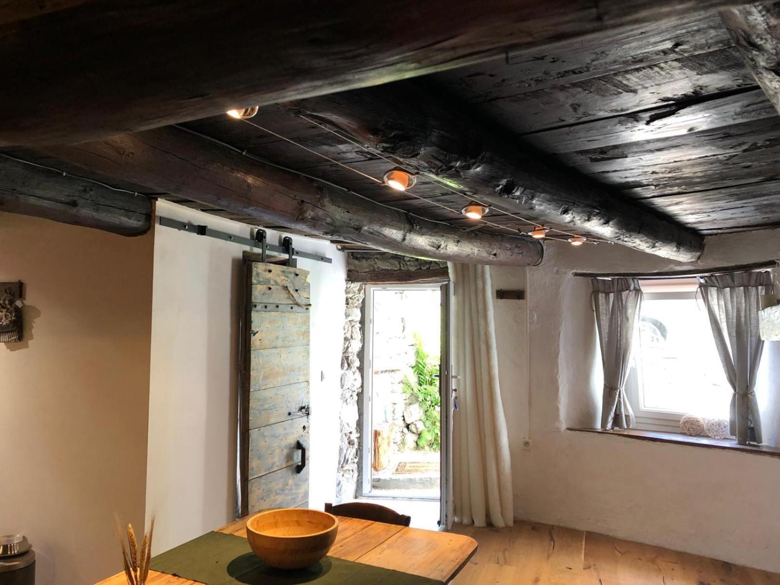 Mon Roc - Maison De Montagne Atypique Avec Vue La Grave Bagian luar foto