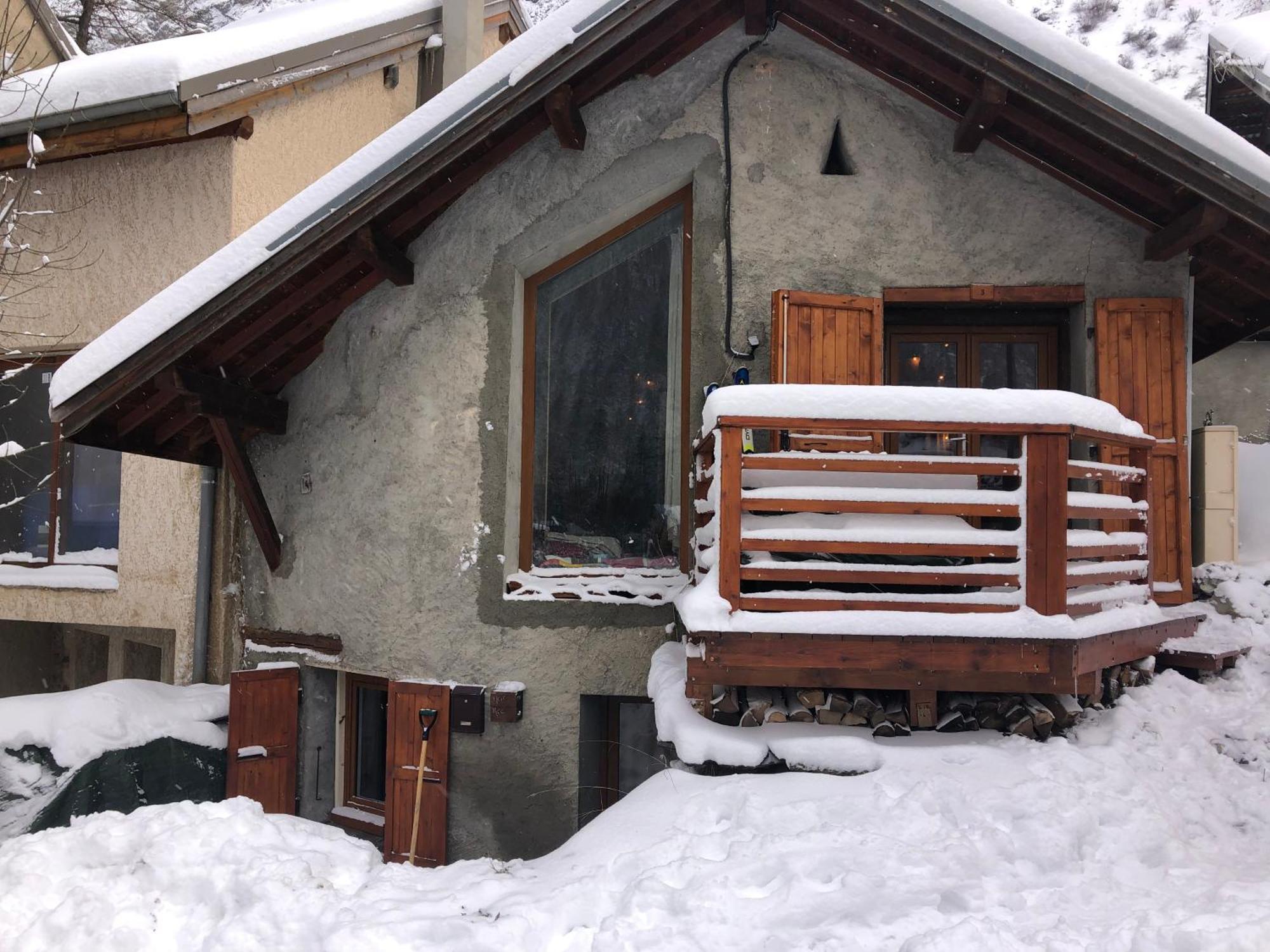 Mon Roc - Maison De Montagne Atypique Avec Vue La Grave Bagian luar foto